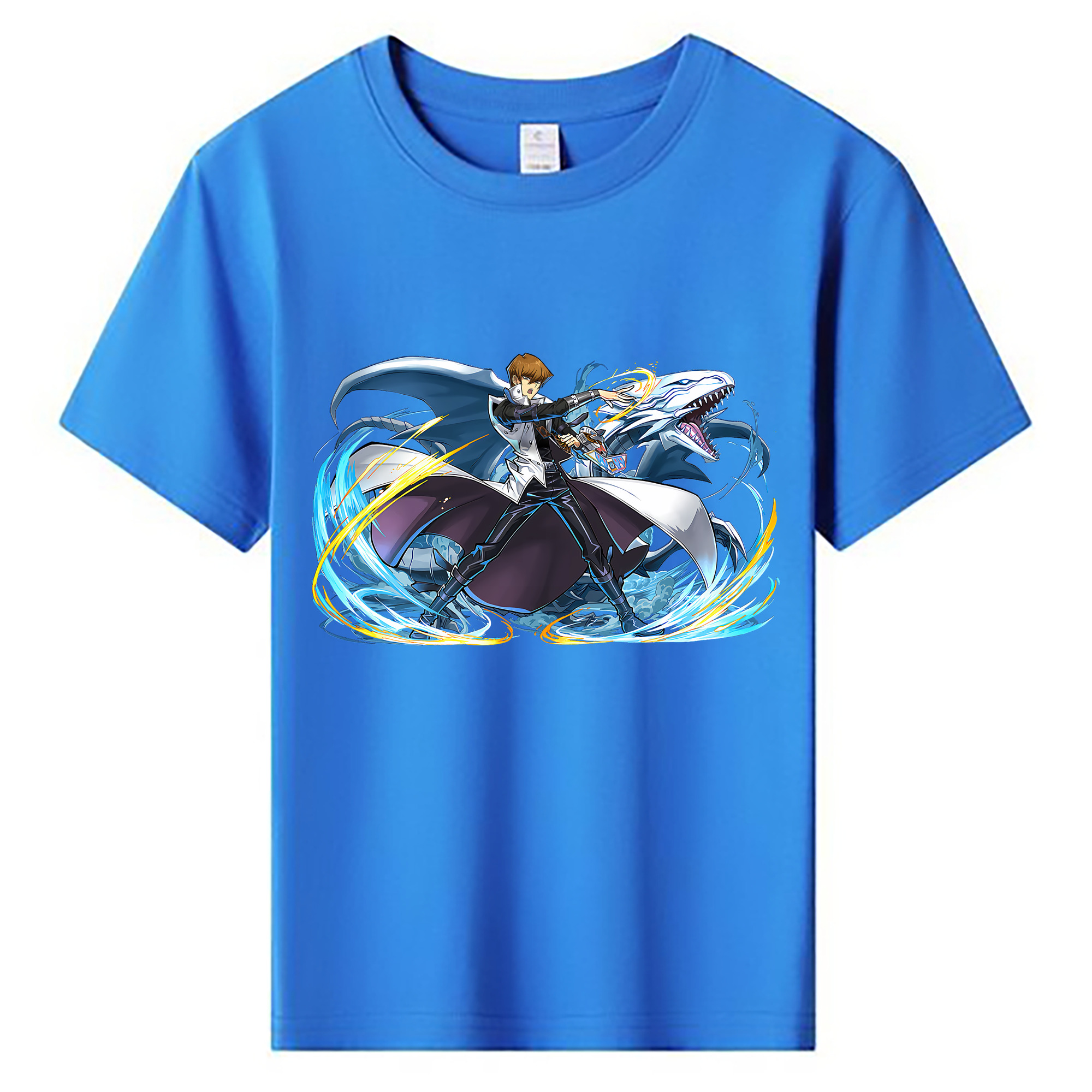 （画像用） 遊☆戯☆王 Yu-Gi-Oh! 綿100％キッズTシャツ（フロントプリント）